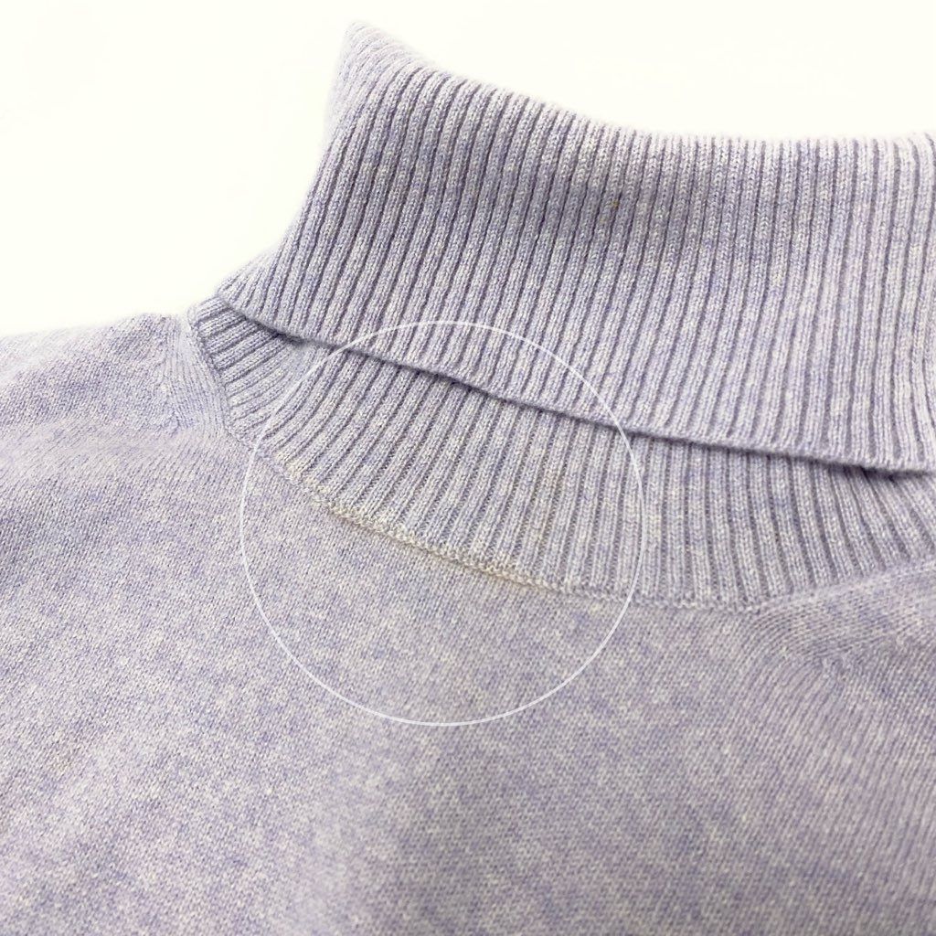 39l15 Drawer ドゥロワー 14G カシミヤタートルネックニット ニット