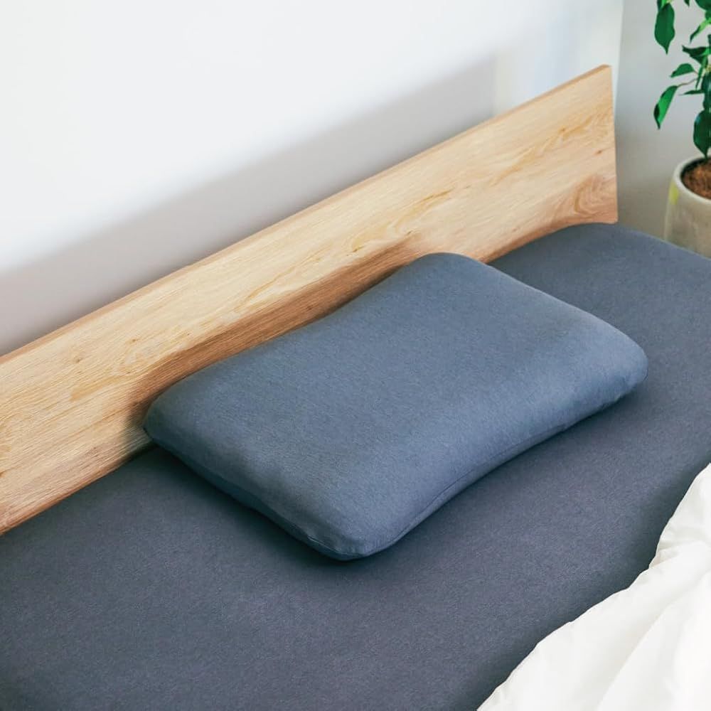 外箱段ボールにキズ 中身は です NELL まくら グレー 高反発 高さ調整 丸洗いOK 横向き寝 体圧分散 安眠枕