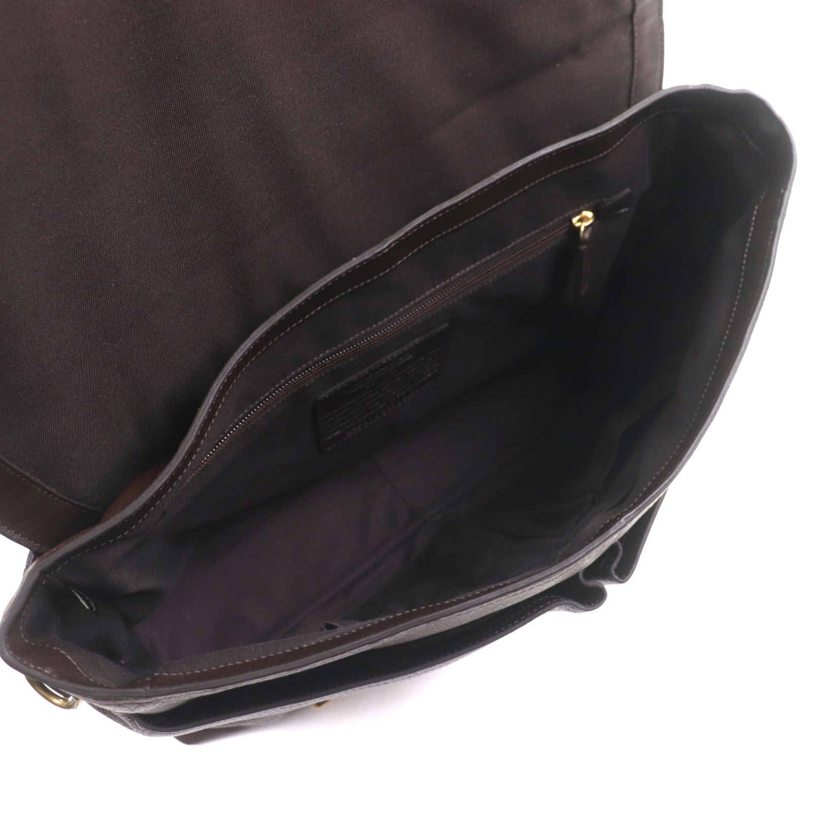 美品▽COACH コーチ 70480 レザー オールドコーチ フラップ式 2WAY