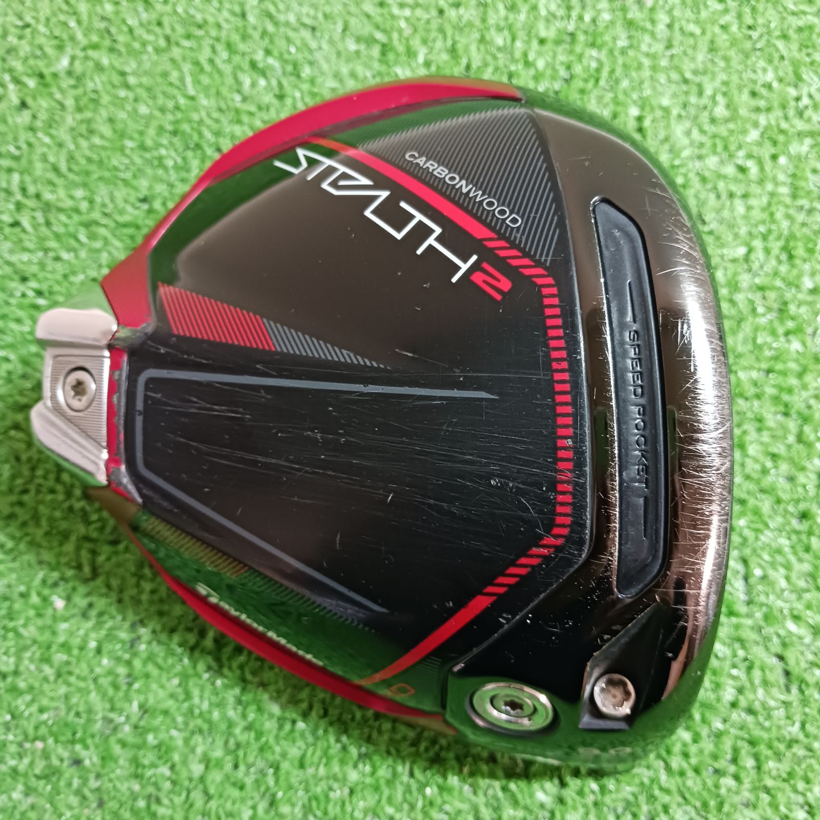 ステルス2 ドライバー9° 右　ヘッドのみ(中古) テーラーメイド ステルス2 HD ドライバー 9°ヘッドのみ【1900】 - メルカリ