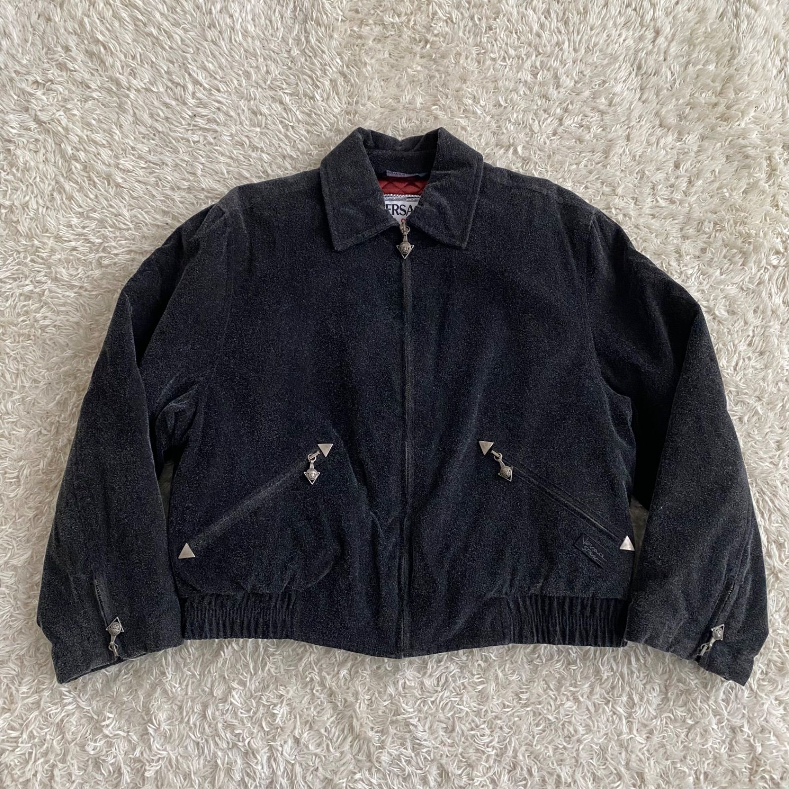 極美品！VERSACE ヴェルサーチ イタリア製 ブルゾン ジャンパー 