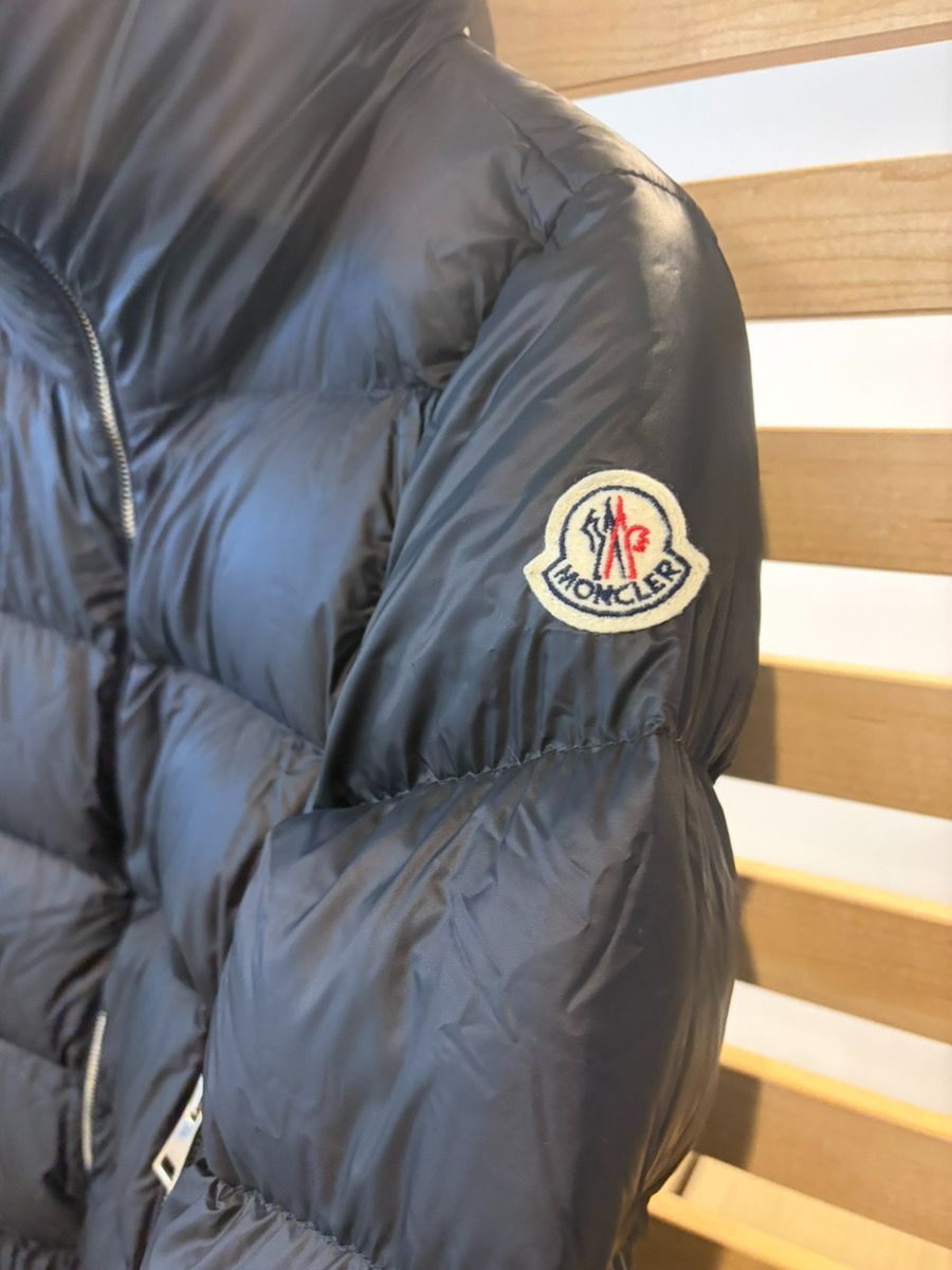 最終値下げ】美品 MONCLER ANET フリル ダウンジャケット ブラック 黒