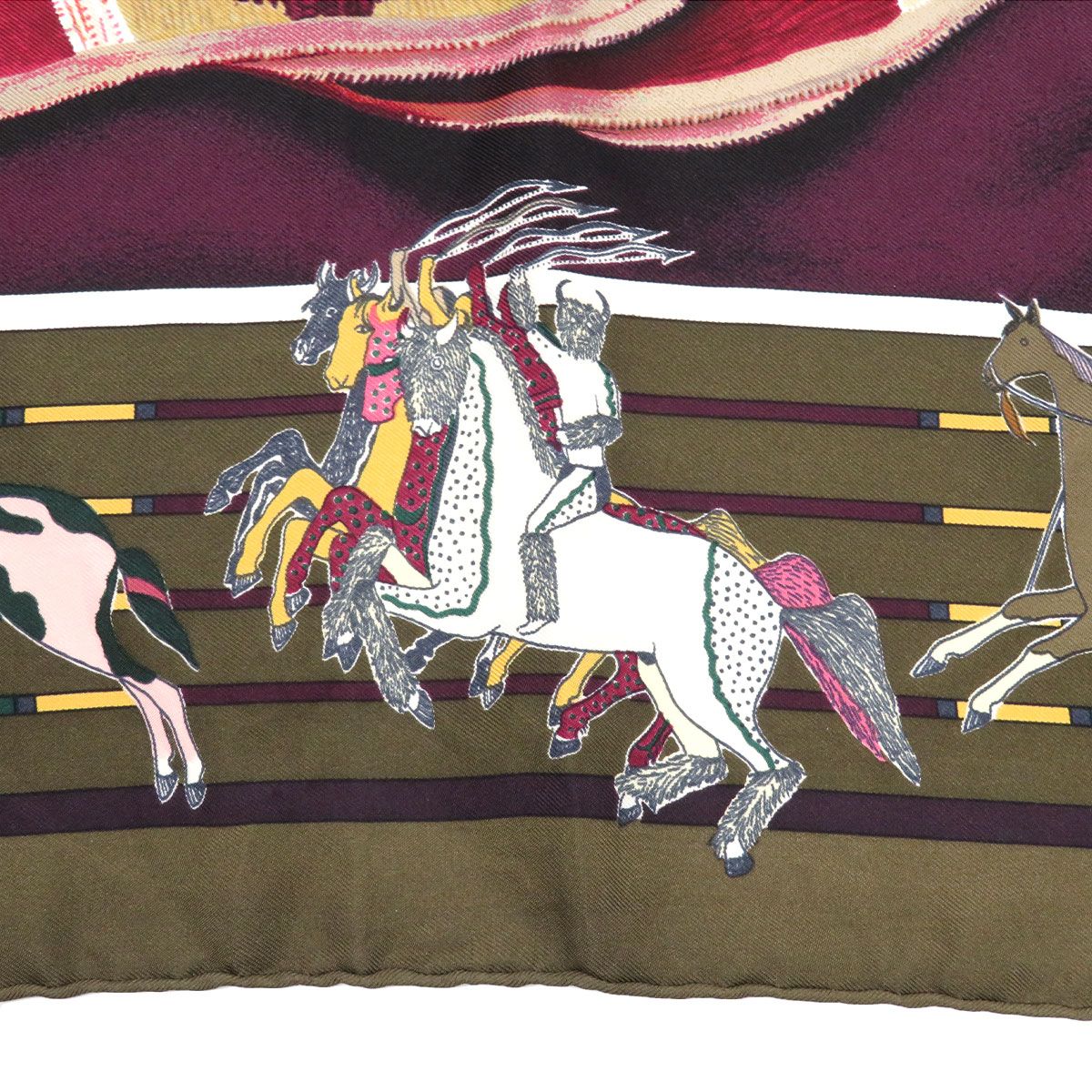 エルメス カレ 90 PANI LA SHAR PAWNEE パウニー族の首長 ユニセックス