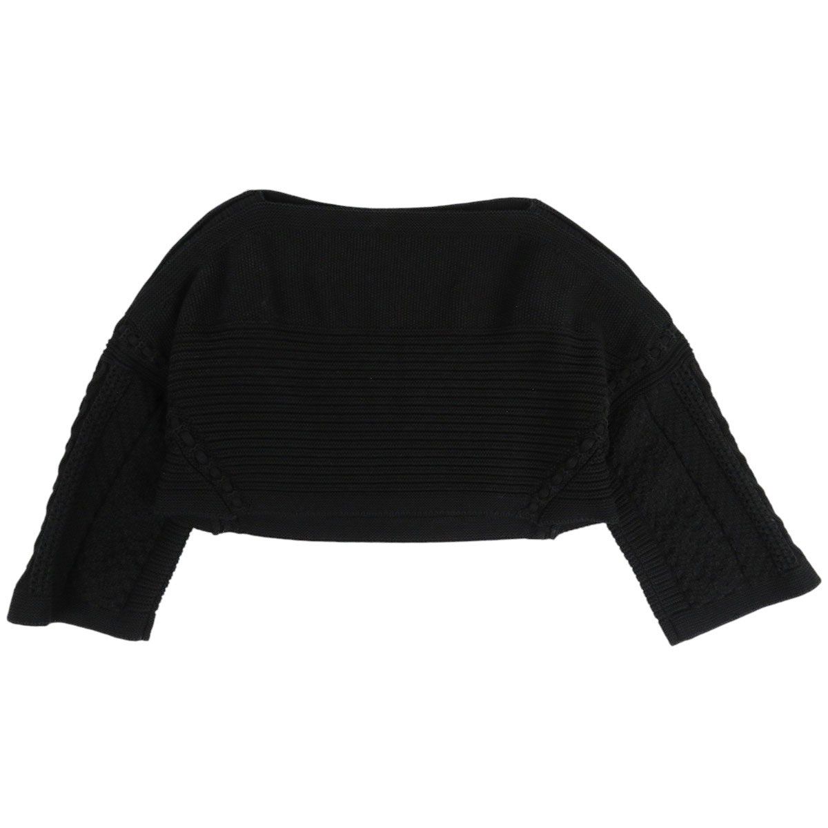 シャネル ココマーク クロップド コットン ニット P63070K48815