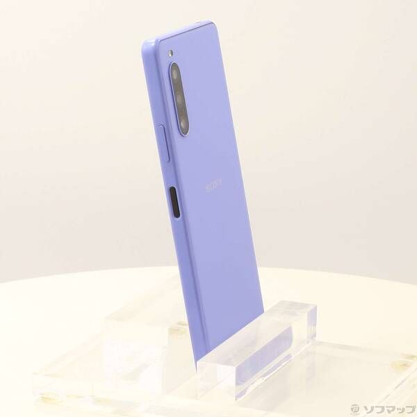 中古品〕 Xperia 10 IV 128GB ラベンダー SOG07 au SIMフリー【377