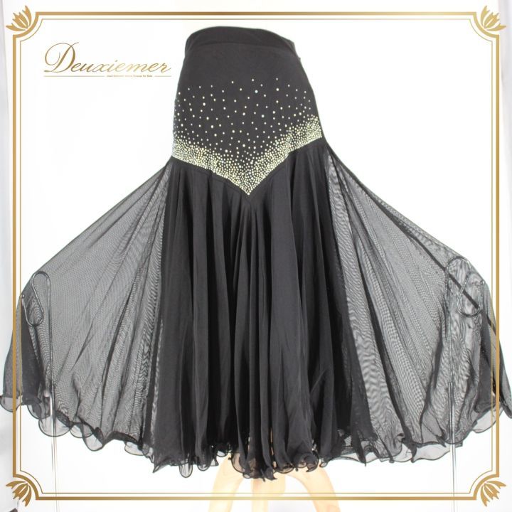 社交ダンス 衣装 スタンダード スカート レッスンウェア A vivare