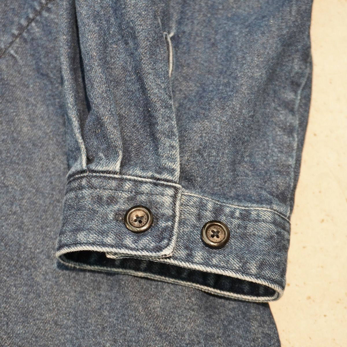 美品22AW WTAPS ダブルタップス WCPO 01/LS/COTTON.DENIM デニム