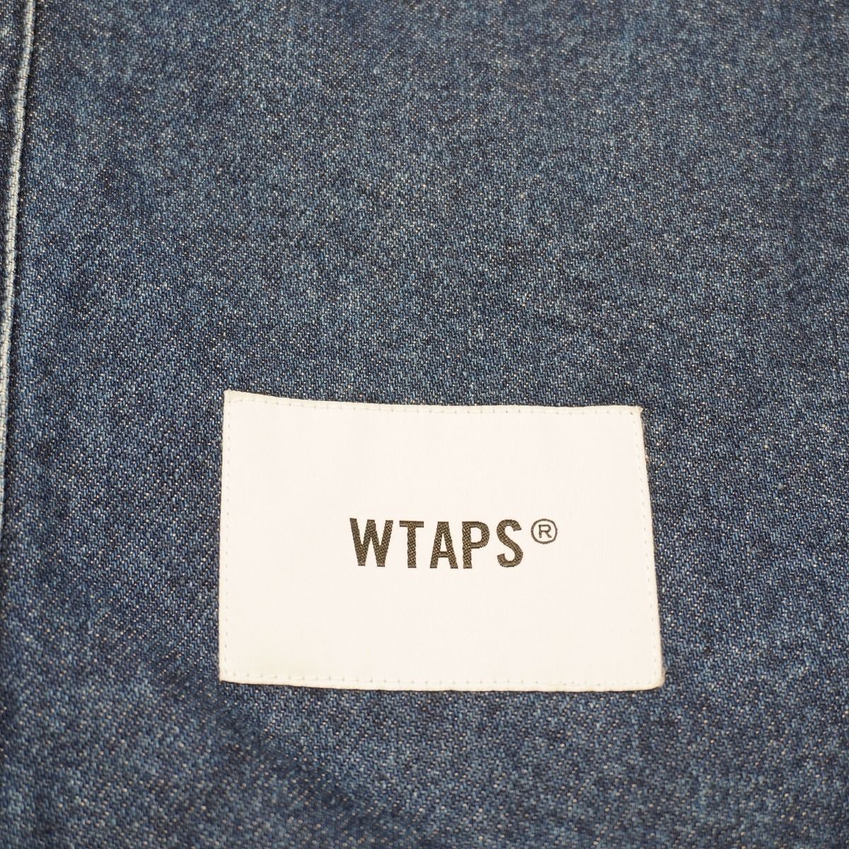 美品22AW WTAPS ダブルタップス WCPO 01/LS/COTTON.DENIM デニム