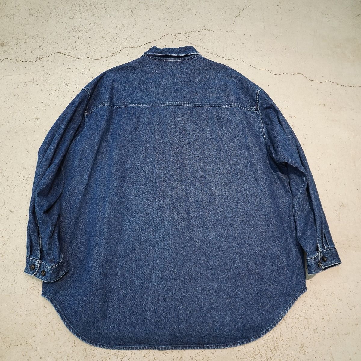 美品22AW WTAPS ダブルタップス WCPO 01/LS/COTTON.DENIM デニム