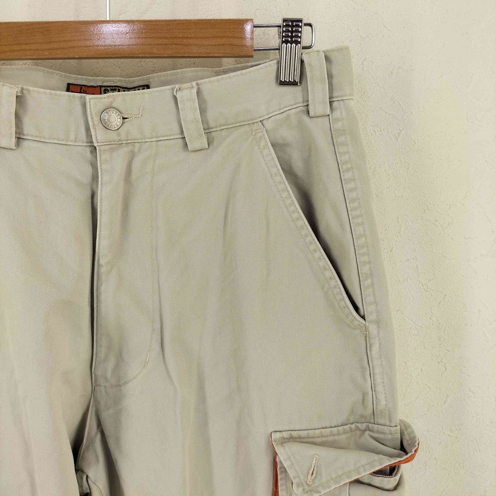 ステューシー Stussy 90S STUUSSY OUTDOOR USA製 カーゴパンツ メンズ