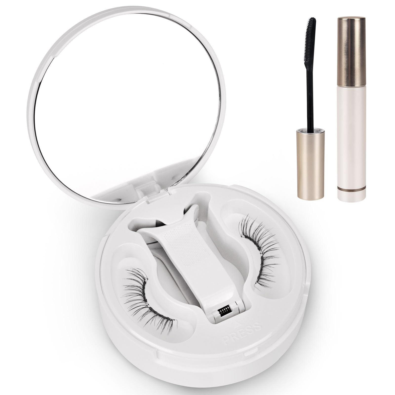 つけまつげ のり不要 マグネットつけまつげ すっぴん風 柔らかい DIY 再利用可能 ナチュラル