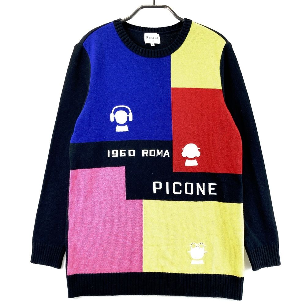 サイズ：1 PICONE CLUB ピッコーネクラブ ニットセーター チュニック丈