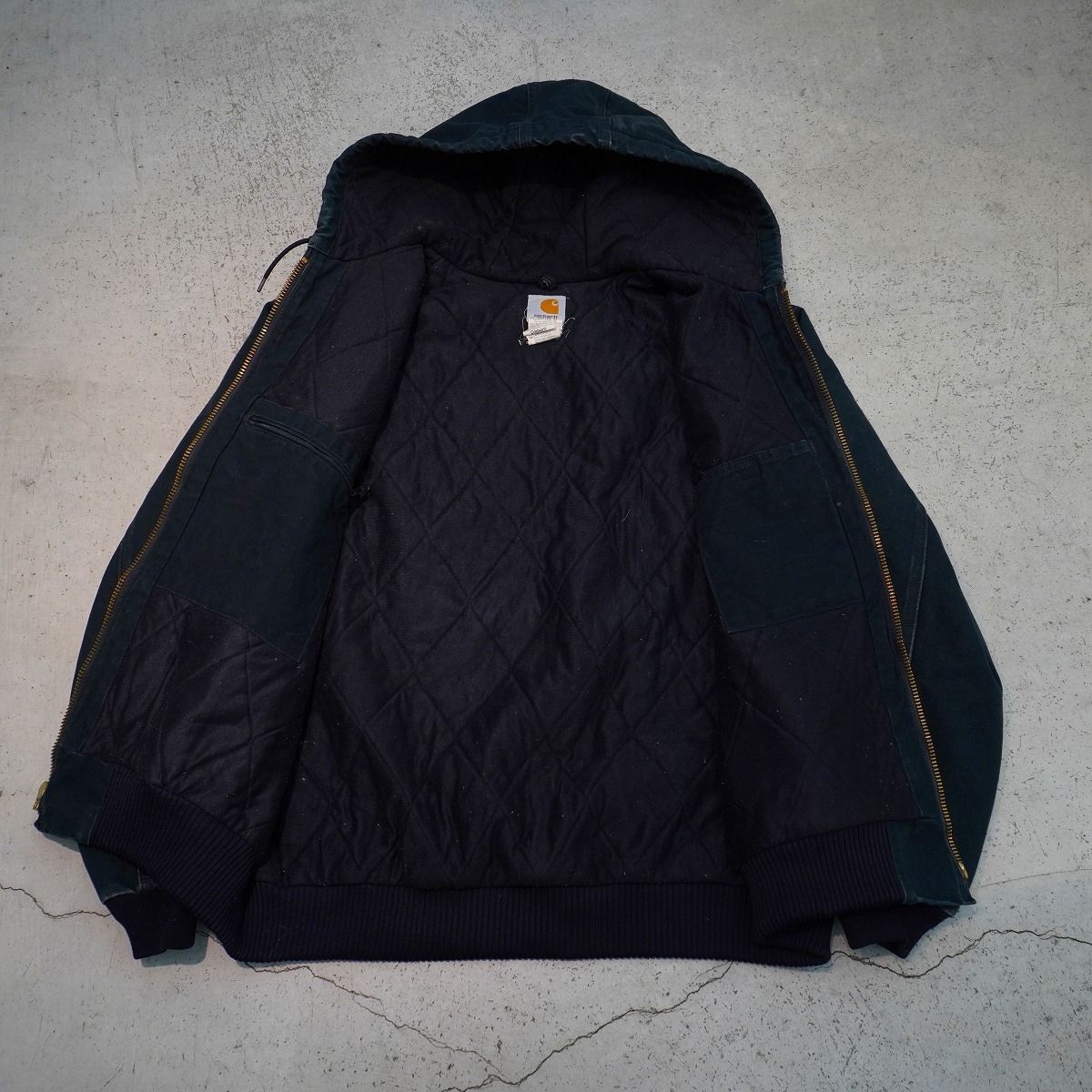 正規 00S Carhartt カーハート アクティブ パーカー J140 デトロイト