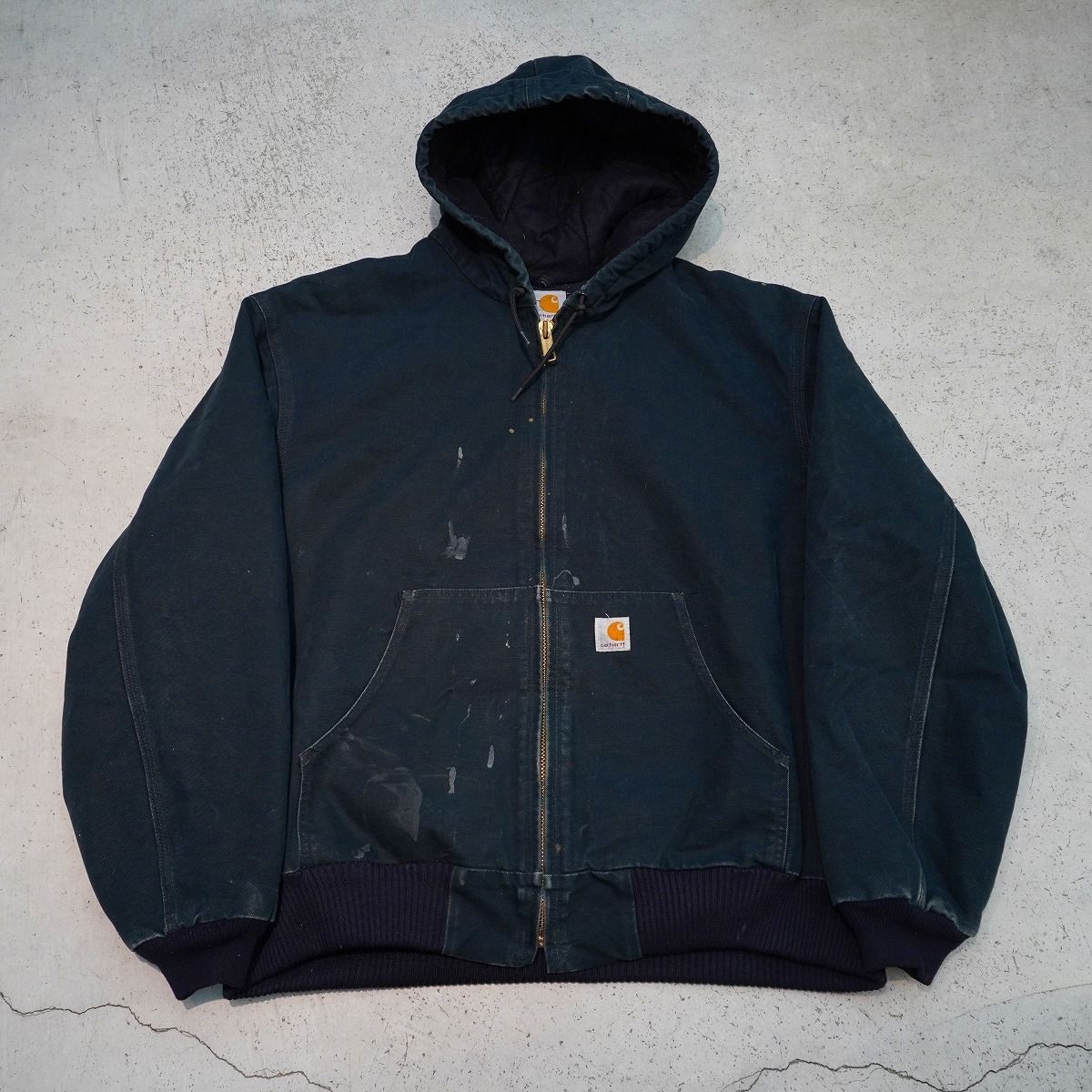 正規 00S Carhartt カーハート アクティブ パーカー J140 デトロイト