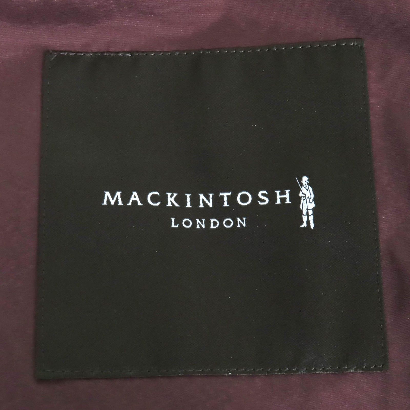 極美品△MACKINTOSH LONDON マッキントッシュ ロンドン ロゴレザータグ フード付き ジップアップ ダウンコート ダークブラウン 36 正規品 極美品△MACKINTOSH LONDON マッキントッシュ ロンドン ロゴレザータグ
