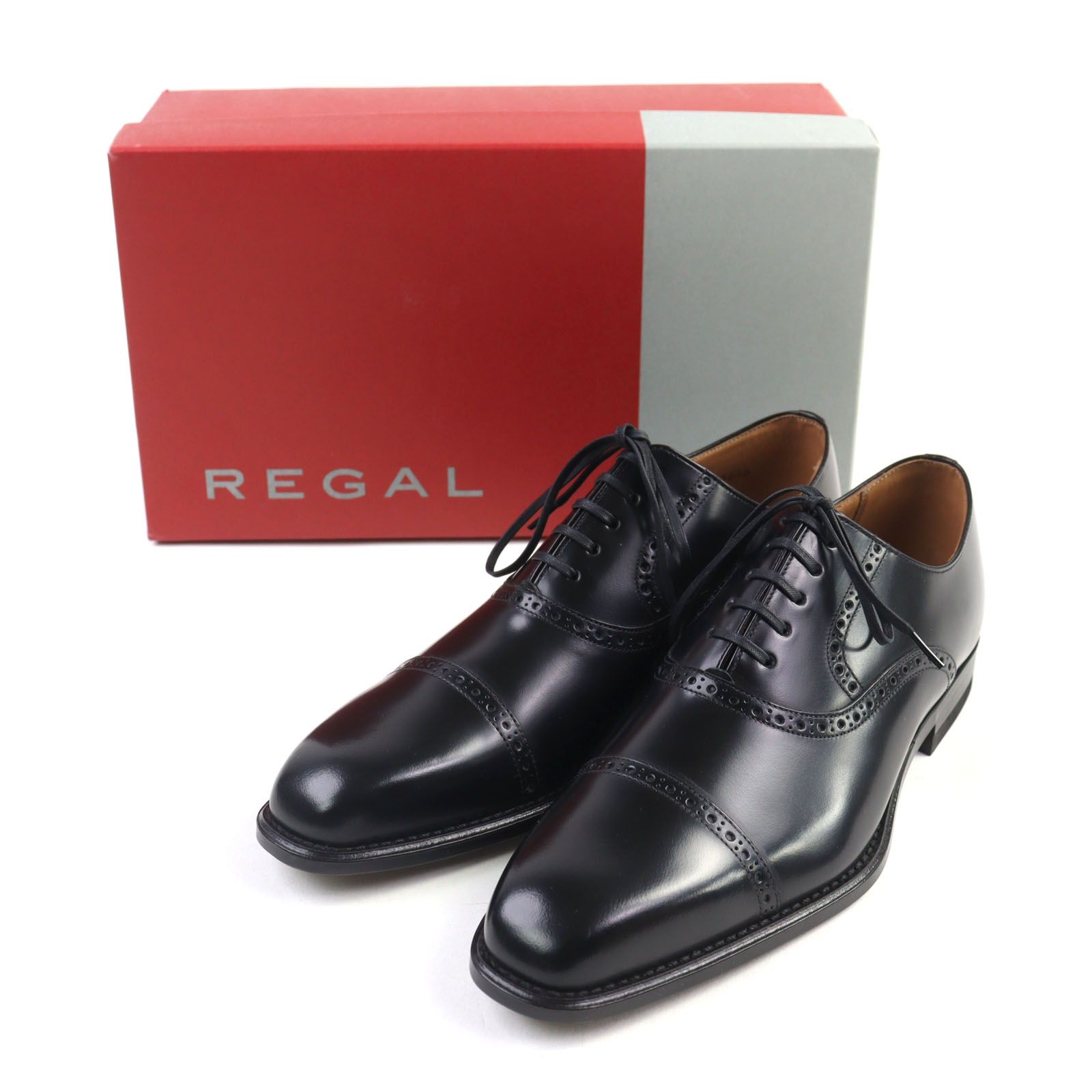 未使用品○REGAL リーガル 122R ストレートチップ ビジネスシューズ 未使用品○REGAL リーガル 122R ストレートチップ ビジネスシューズ