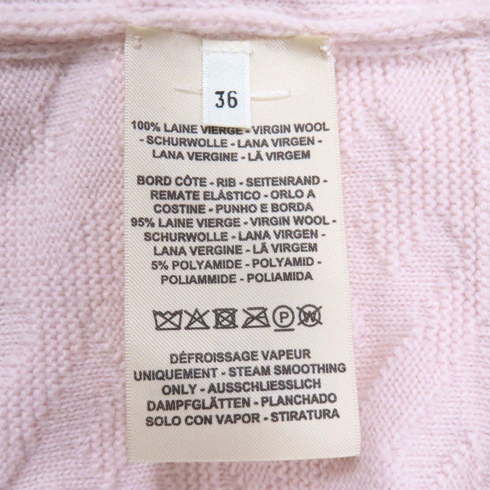 極美品◇HERMES エルメス 2E2501DE ウール100％ Hモチーフ柄 Vネック ひざ丈 半袖ニット ワンピース ピンク 36 伊製 正規品 レディース 極美品◇HERMES エルメス 2E2501DE ウール100％ Hモチーフ柄 Vネック