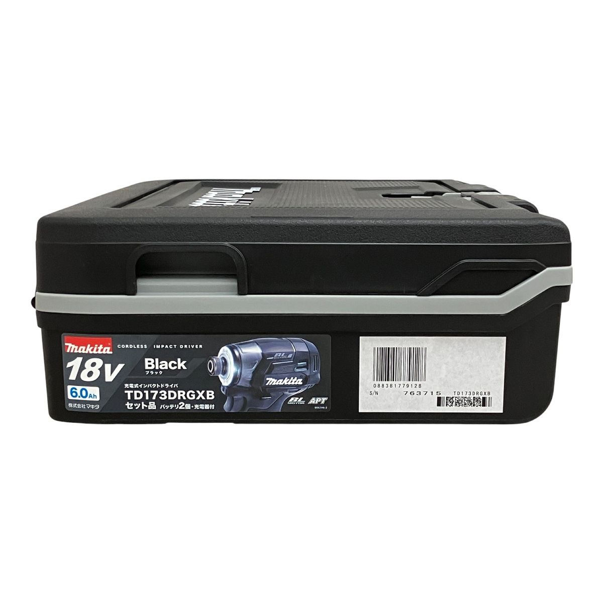 makita マキタ 充電式インパクトドライバ 18 V バッテリー 充電器 ケース 付き 電動工具 ♥