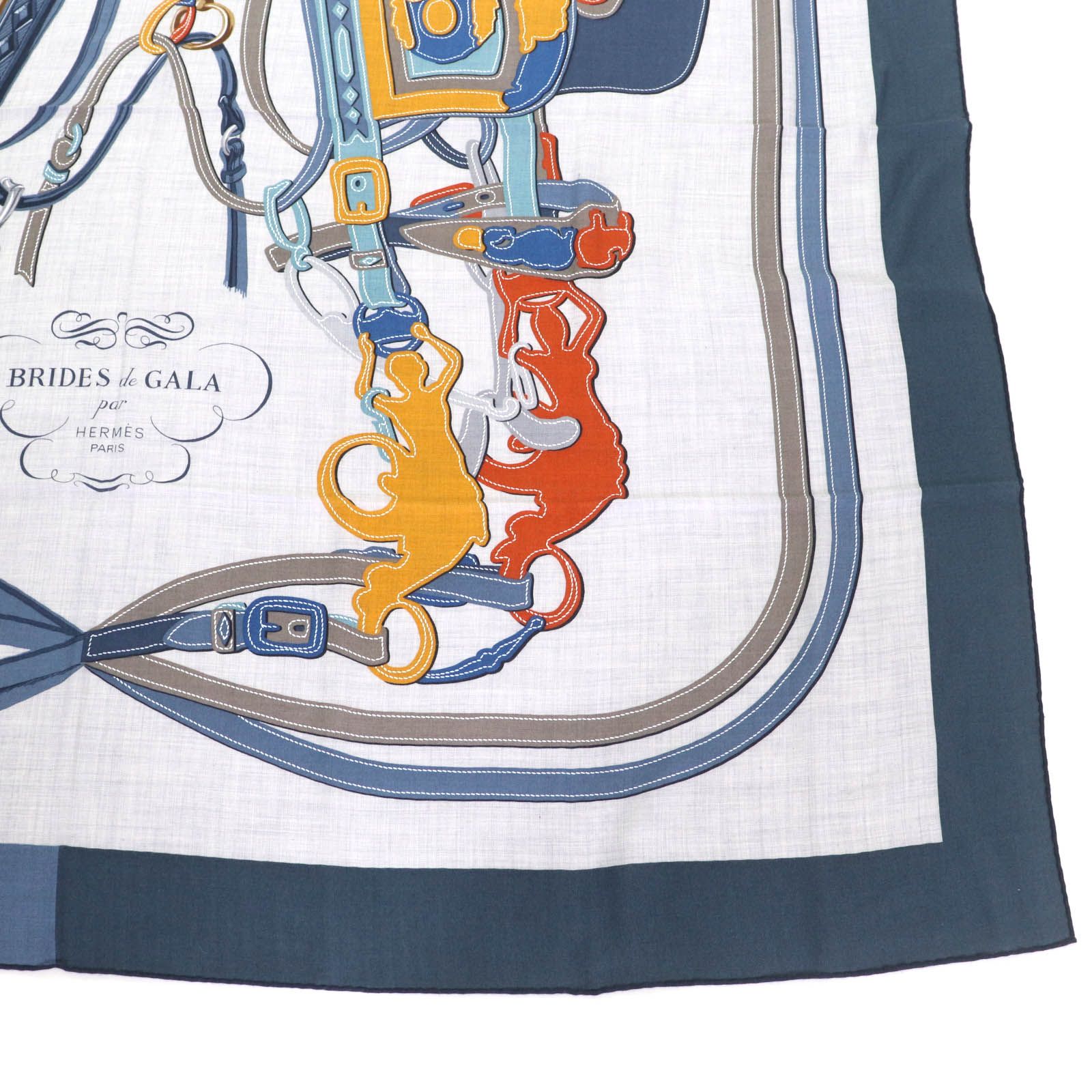 未使用品☆HERMES エルメス カレジェアン カレ140 ブリッド ドゥ ガラ