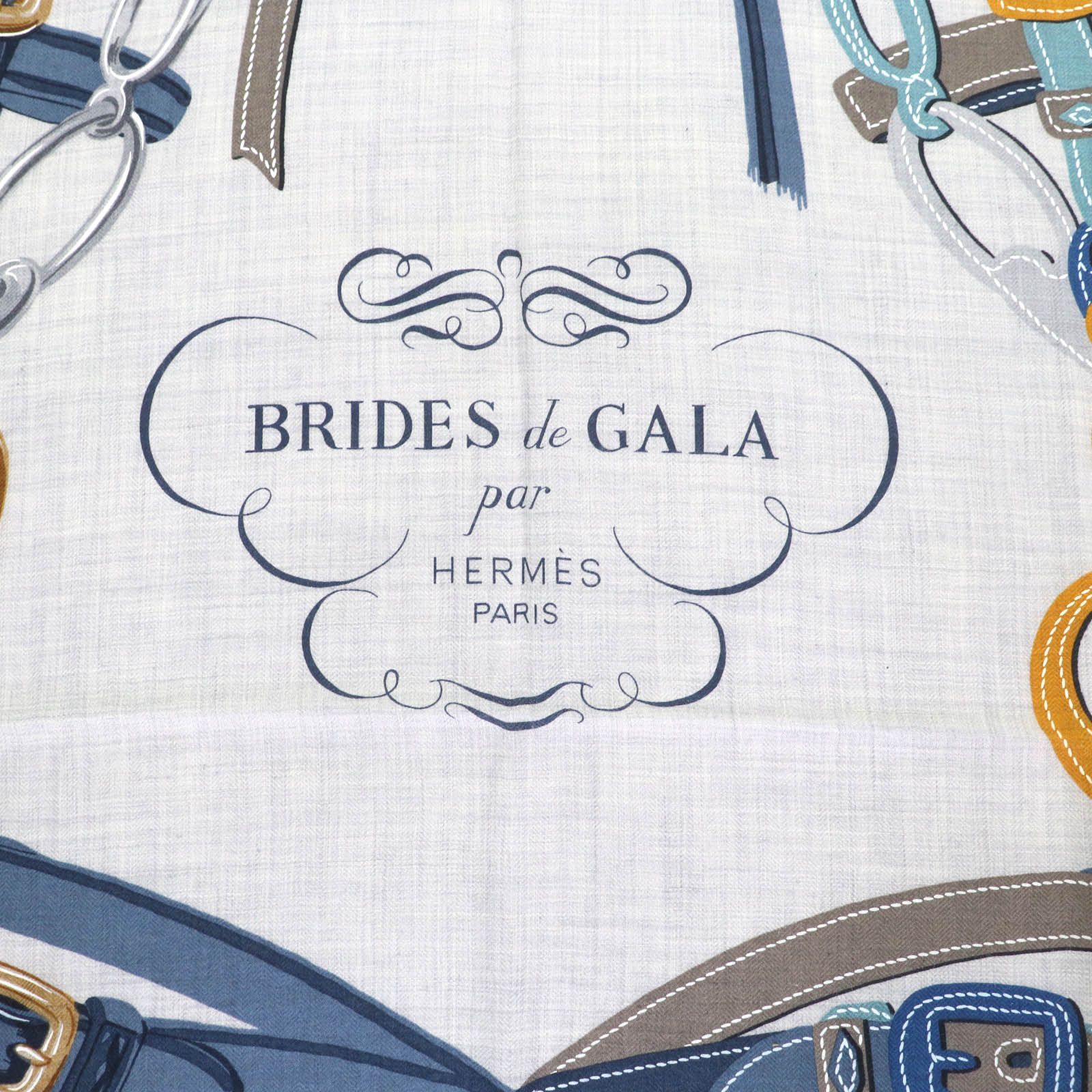 未使用品☆HERMES エルメス カレジェアン カレ140 ブリッド ドゥ ガラ