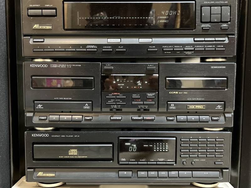 ケンウッド　KENWOOD　システムコンポ KENWOOD システムコンポ ケンウッド A-3i X-3i GE-3i DP-3i S-3i 現状