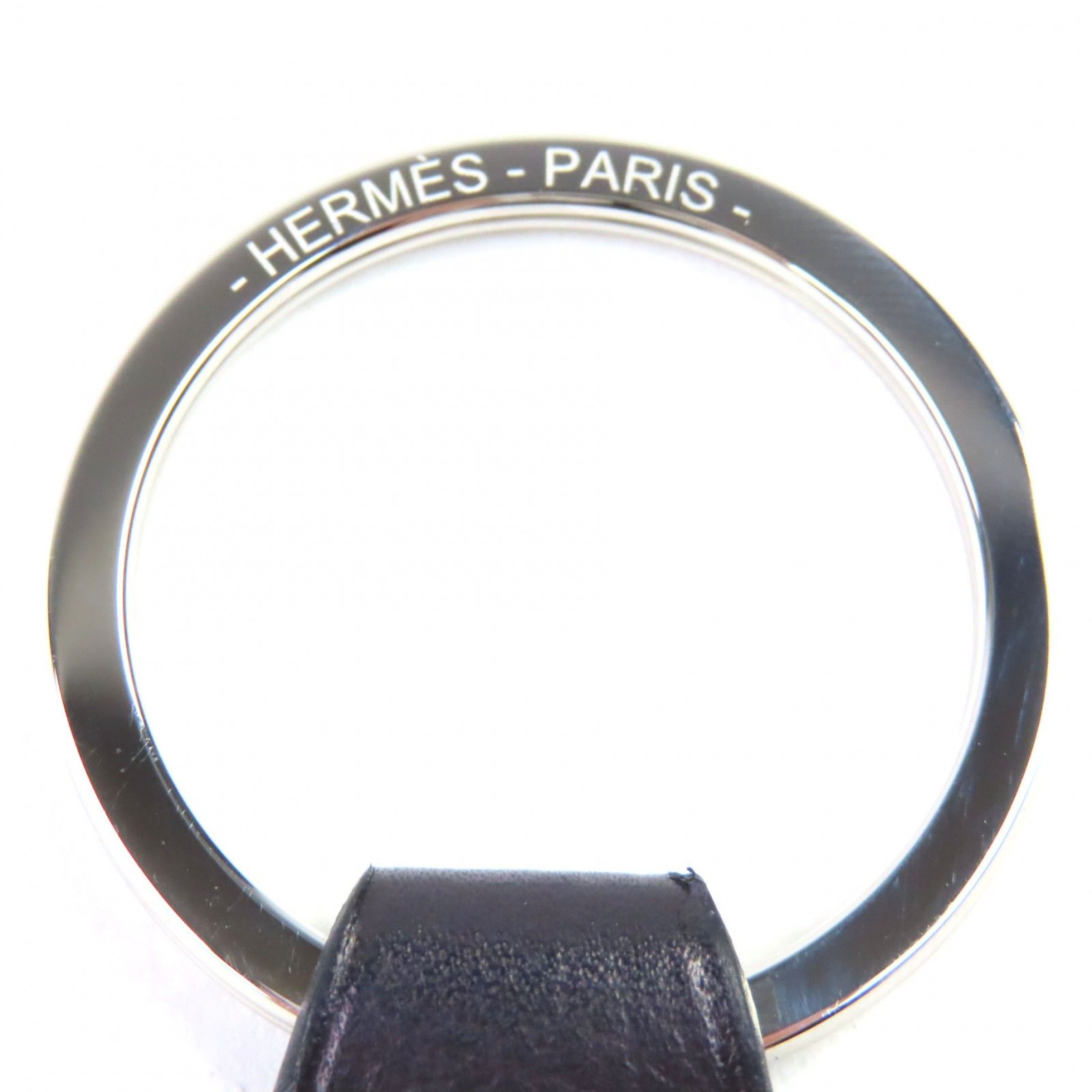 極美品◇HERMES エルメス Porte cles Tab ポルトクレ タブ レザー