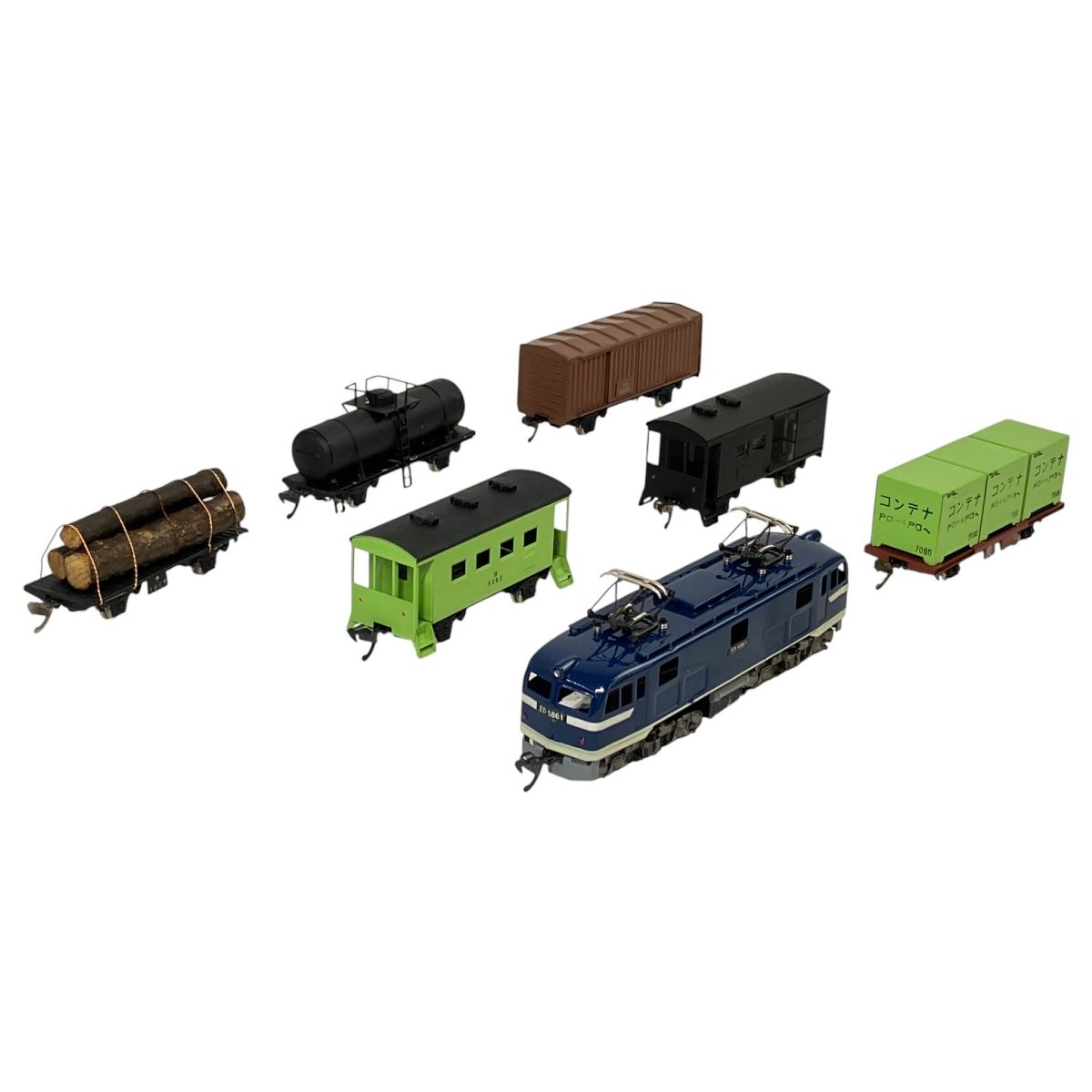 ジャンク カツミ ED58形 電気機関車 エンドウ タム500 ワム80000 ワフ