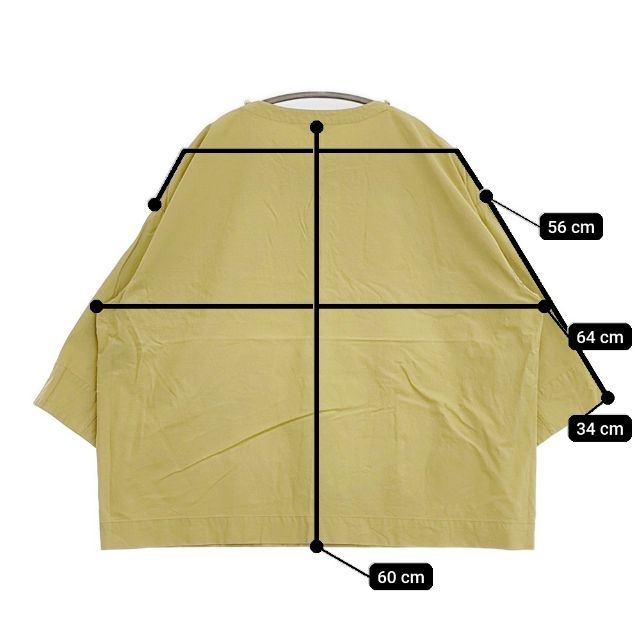 ARTS&SCIENCE New balloon blouse 0211-L6000-0143 コットン ブラウス