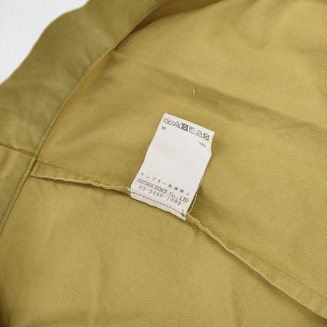 ARTS&SCIENCE New balloon blouse 0211-L6000-0143 コットン ブラウス