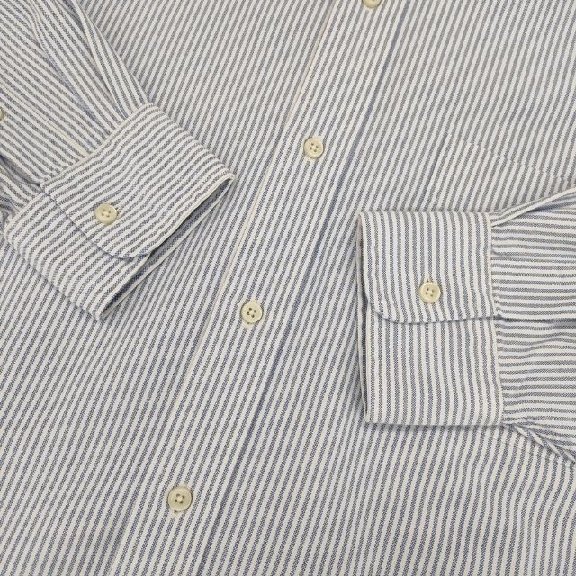 POLO RALPH LAUREN ビッグフィット オックス ストライプ ボタンダウン