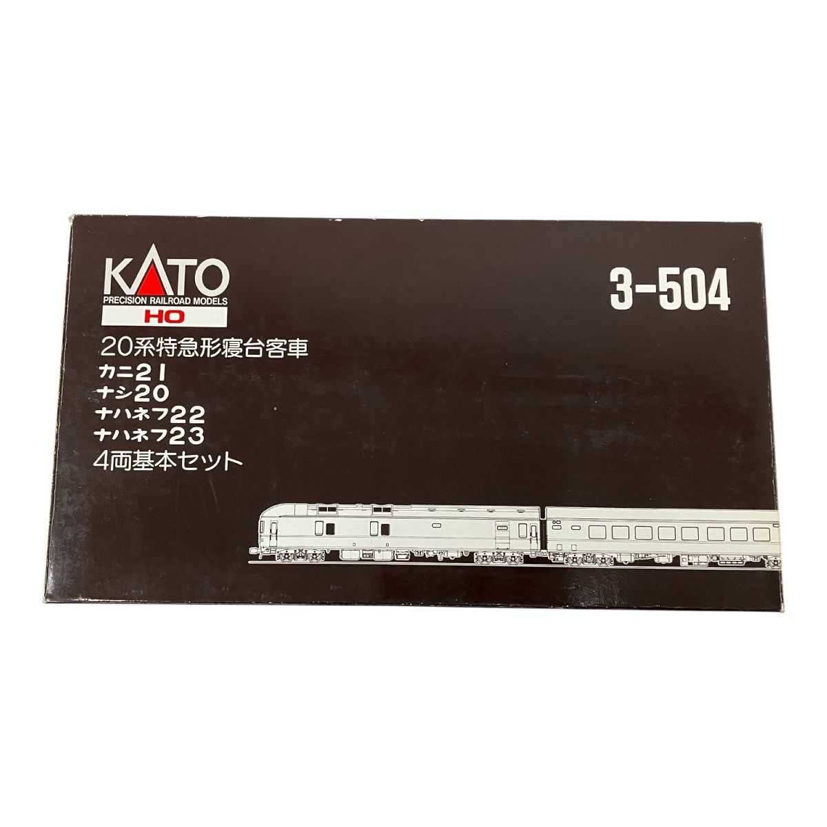 KATO -504 20系特急形寝台客車 1-516 1-518 1-520 1-521 4両基本セット