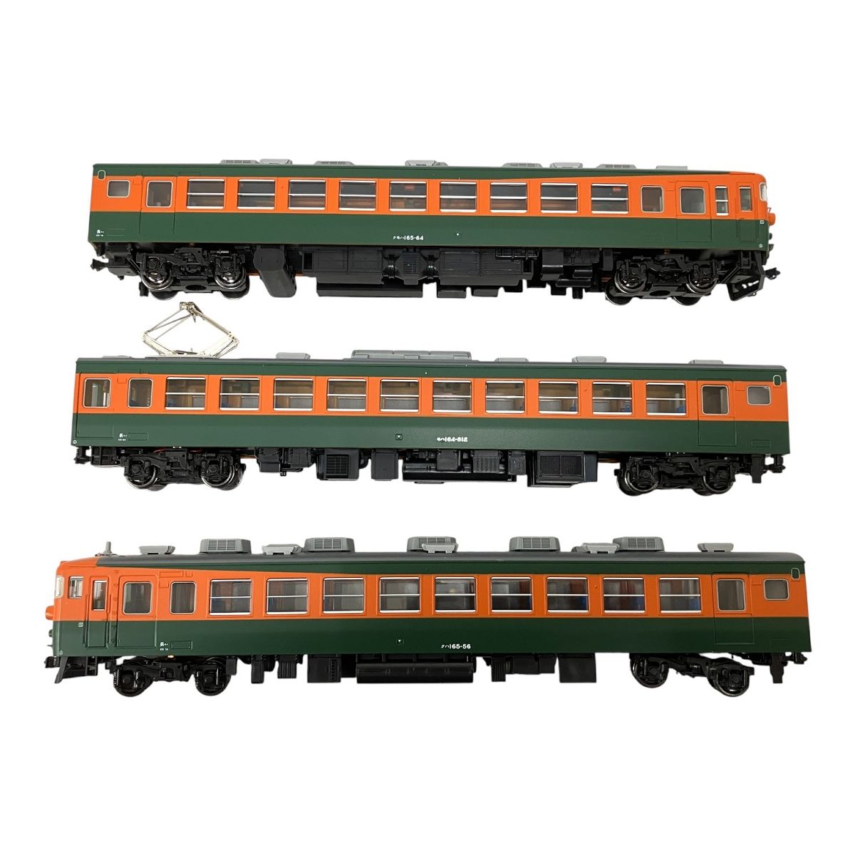 KATO 3-527 165系800番台 急行電車 湘南色 3両セット HOゲージ 鉄道