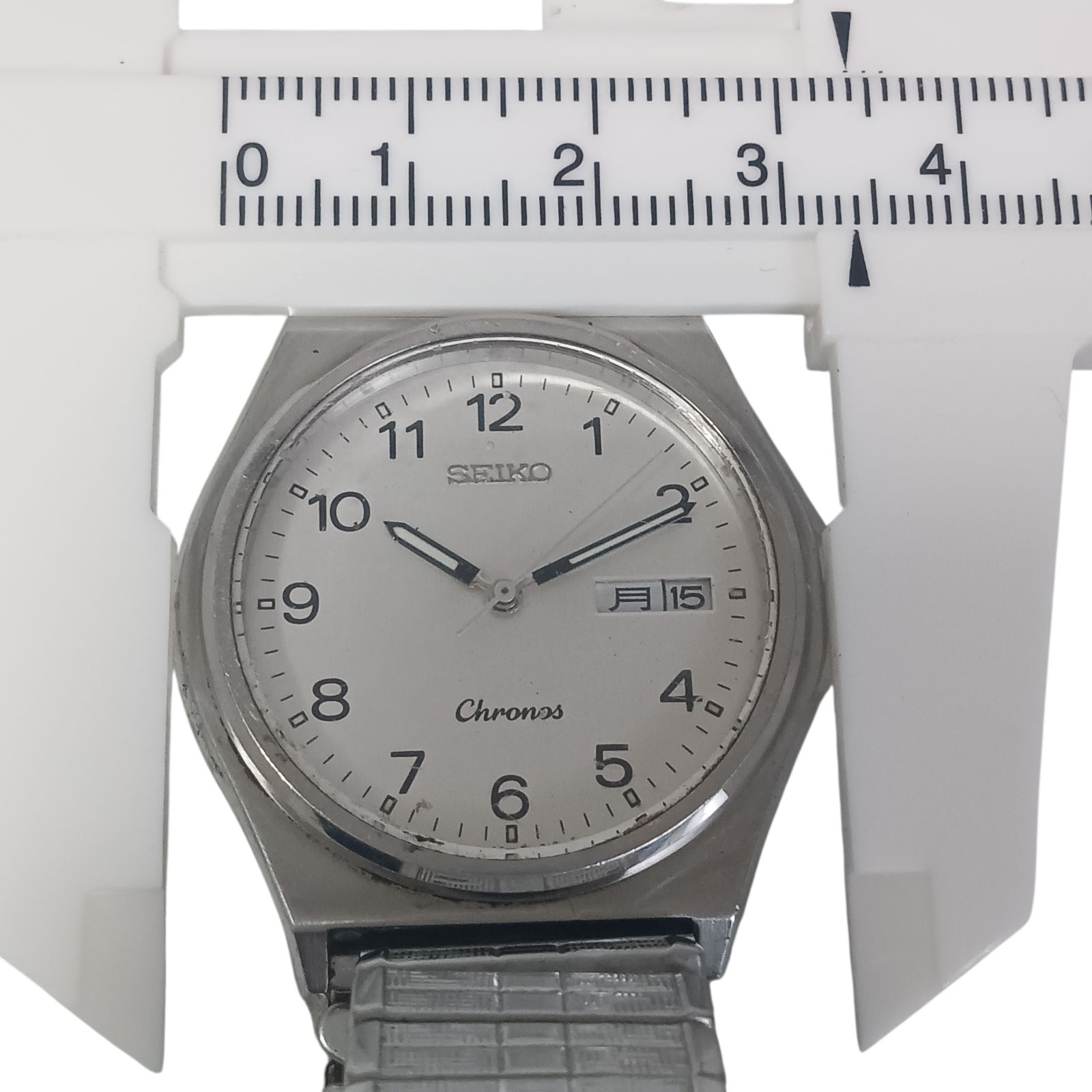 稼働 良品】1215-4 SEIKO CHRONOS セイコー クロノス 5H23-7060 メンズ