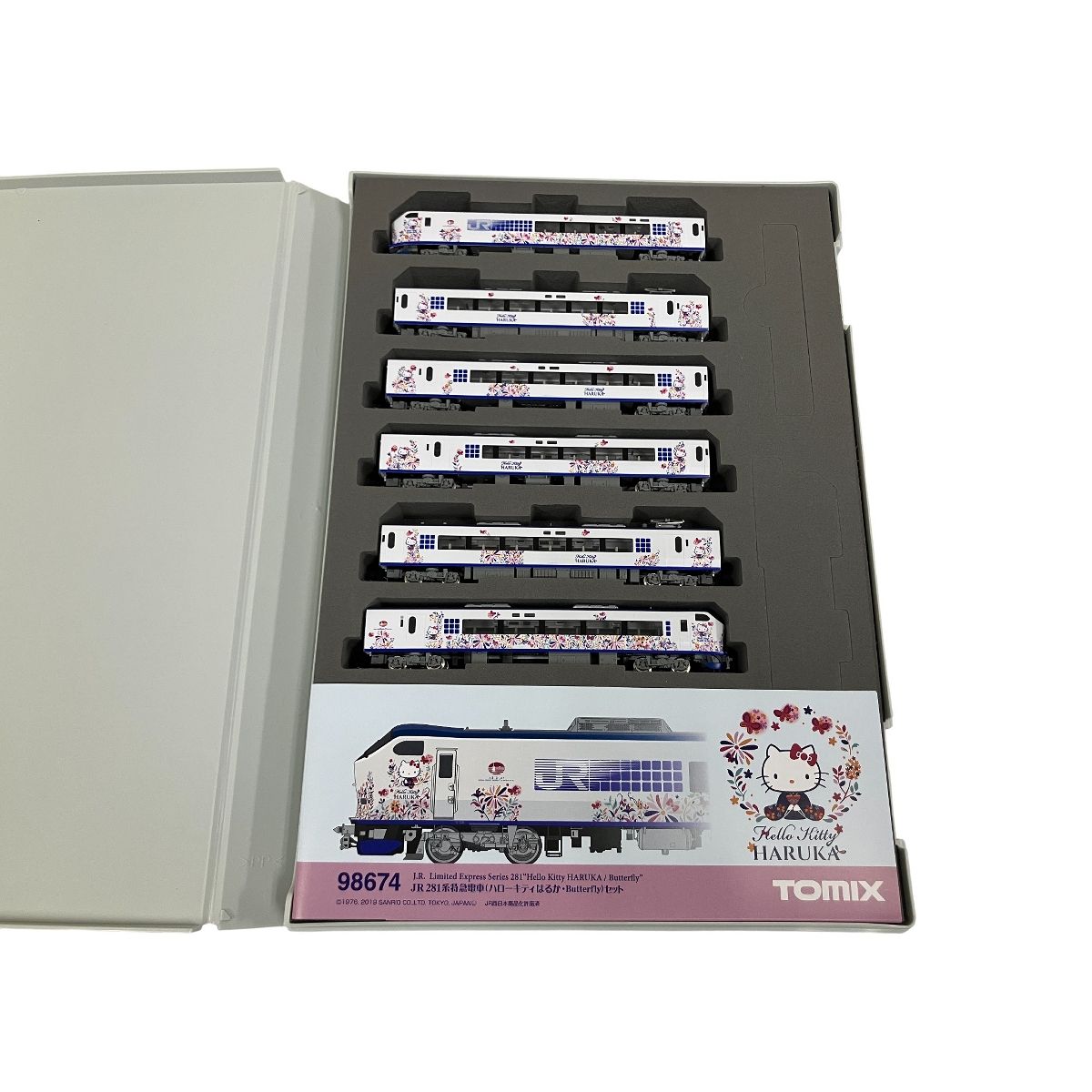 TOMIX 98674 JR 281系特急電車 ハローキティ はるか・butterfly 6両