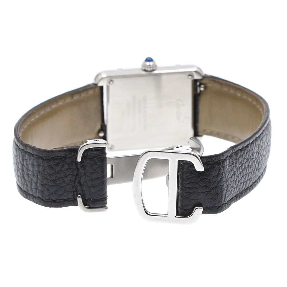 カルティエ CARTIER WSTA0030 タンクソロ SM クォーツ レディース良品_