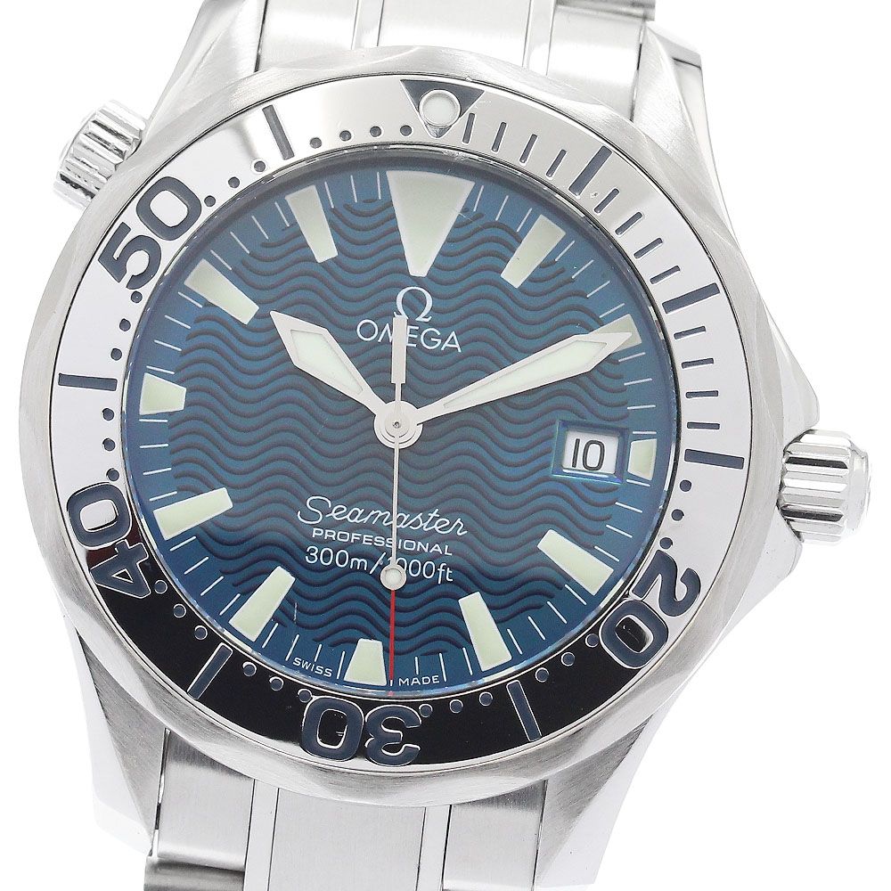 オメガ OMEGA 2263.80 シーマスター300 デイト クォーツ ボーイズ_922312
