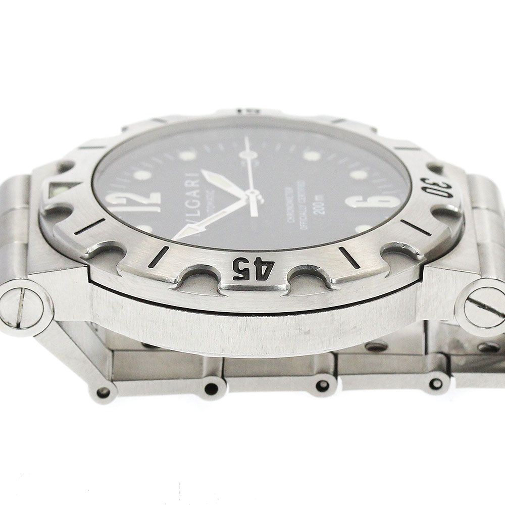 ブルガリ（BVLGARI） SD38S 自動巻き ブルガリ BVLGARI SD38S ディアゴノ スクーバ デイト 自動巻き メンズ_
