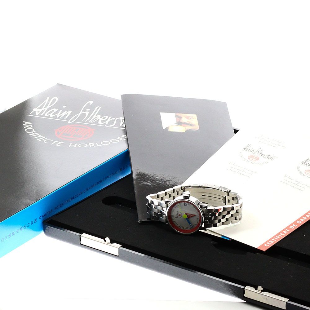 アラン シルベスタイン Alain Silberstein KLUB SMALL 自動巻き レディース 箱 保証書付き_930034