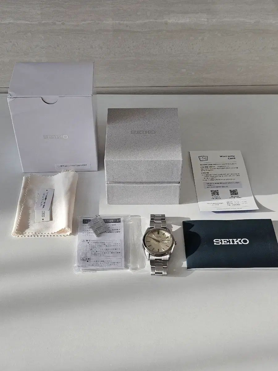 SEIKO SBTH 007 フルセット