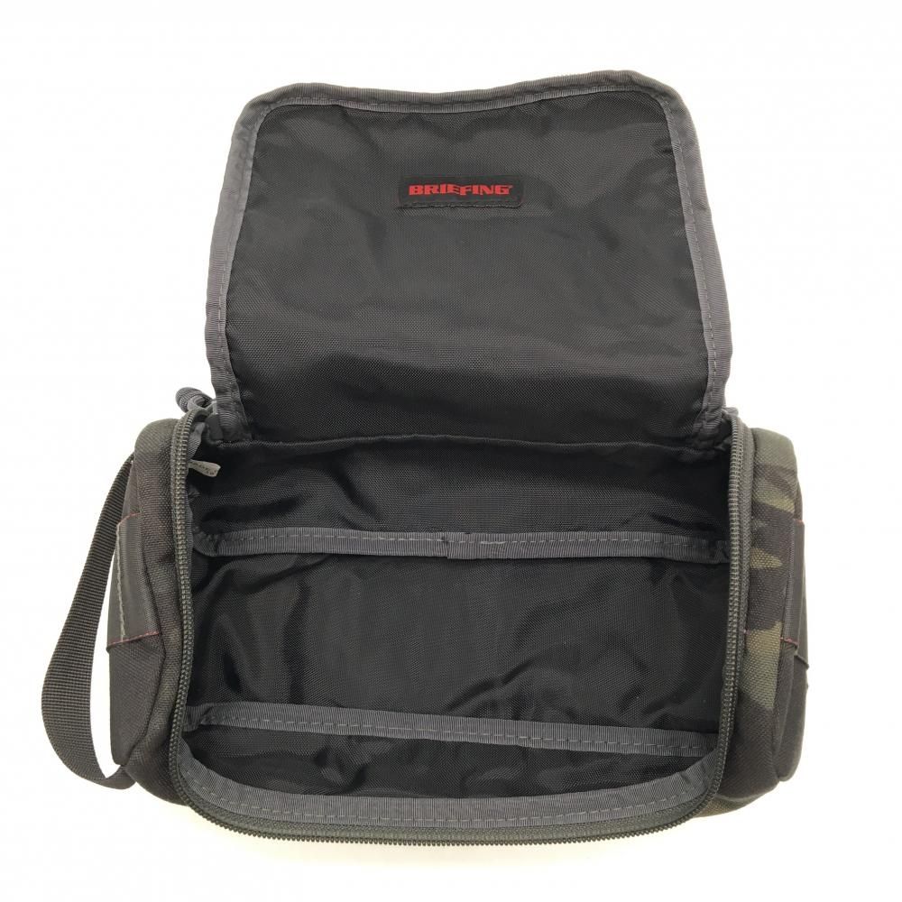 美品】ブリーフィング カートバッグ ダークグリーン×黒 カモフラ 明細