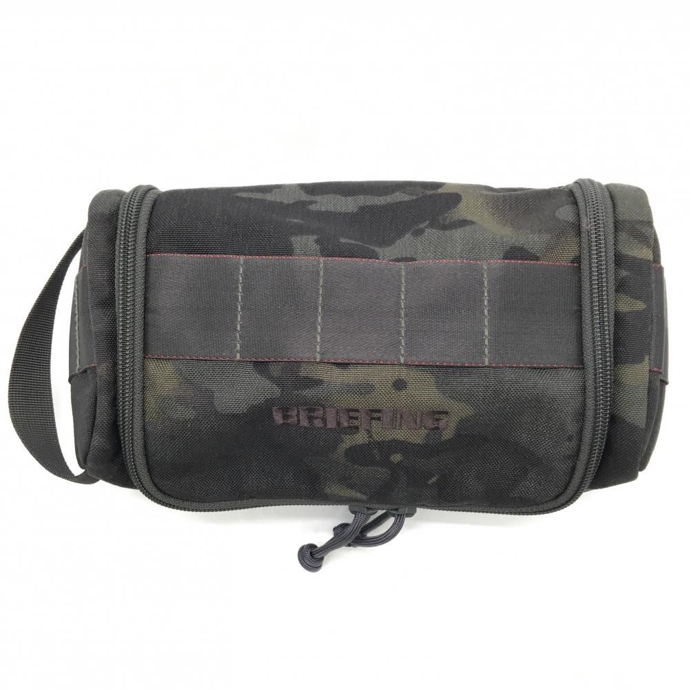 美品】ブリーフィング カートバッグ ダークグリーン×黒 カモフラ 明細