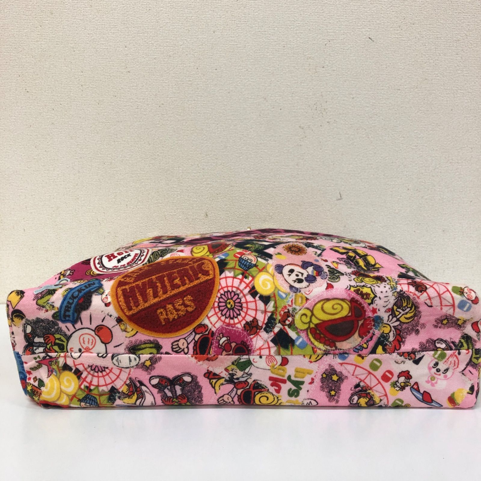 ヒステリックミニ トートバッグ ピンク マザーズバッグ ヒスミニ