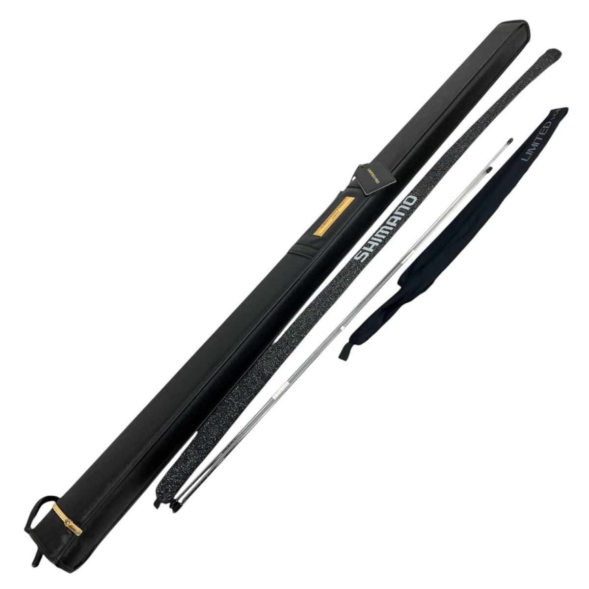 シマノ SHIMANO リミテッドプロ LIMITED PRO RS H 90 NR ケース 穂先2点 セット 鮎 釣り竿 ロット 渓流 川 釣り具
