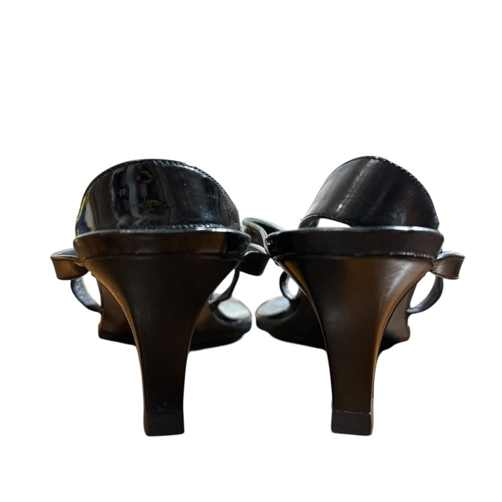 良品 CHANEL シャネル ヴィンテージ ターンロック スリングバック