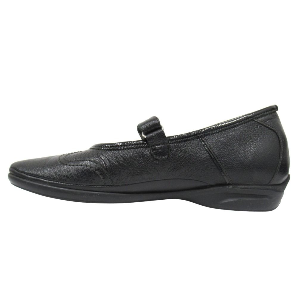 メフィスト レザー スニーカー シューズ 靴 ベルクロ サイズEUR 5 約24 cm 黒 ブラック レディース 古着