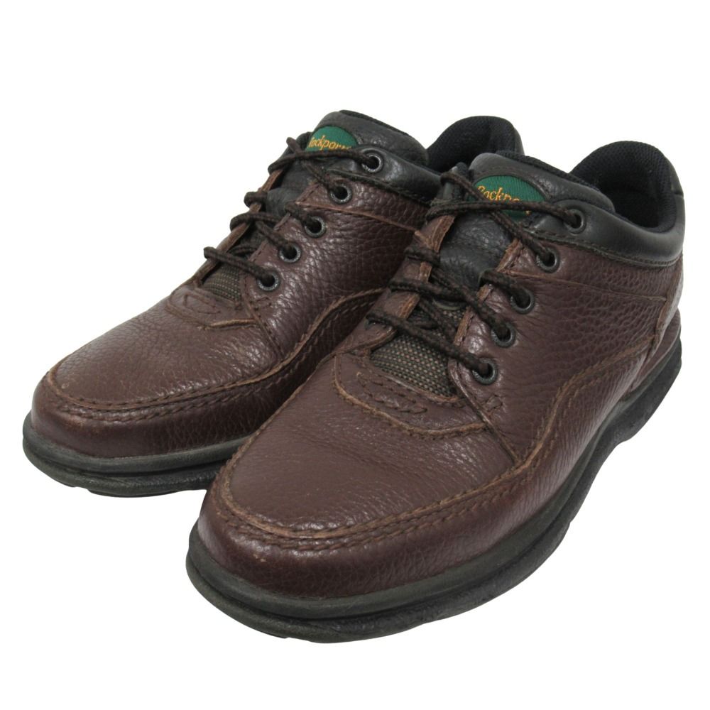  ロックポート レザー スニーカー シューズ 靴 サイズ7.5 W 24.5 cm ブラウン ブラック レディース 古着 スニーカー 靴