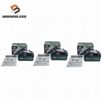 3点セット HiKOKi ハイコーキ 36 V 4.0 Ah マルチボルトバッテリー ×3 リチウムイオンバッテリー 蓄電池111597