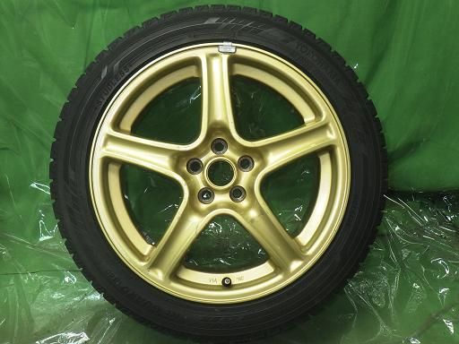 スタッドレス 5本スポークアルミ 17インチ ヨコハマ アイスガードiG 60