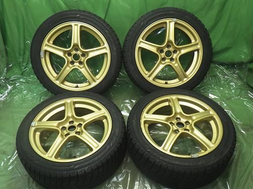 スタッドレス 5本スポークアルミ 17インチ ヨコハマ アイスガードiG 60