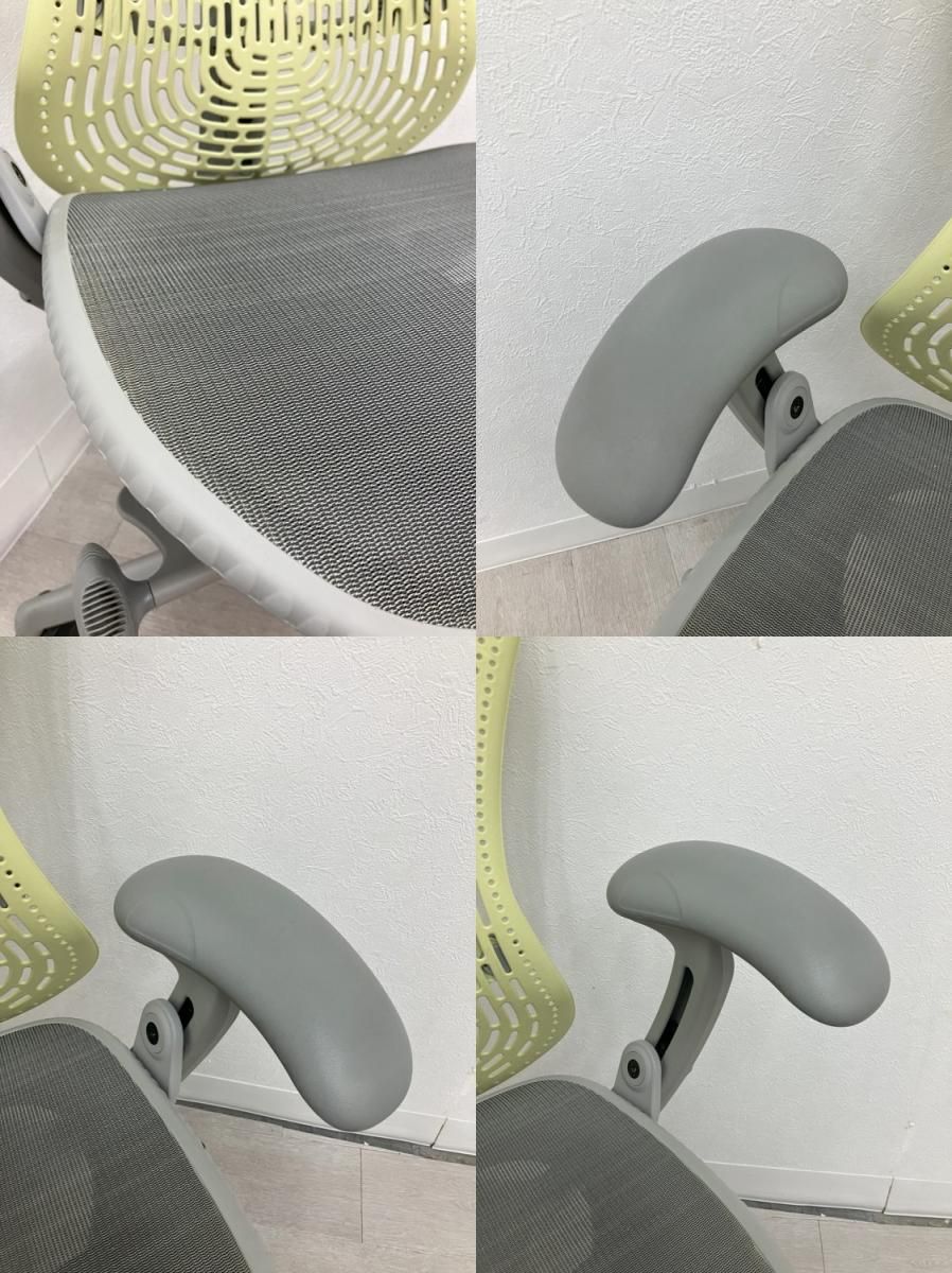 可動肘付ミラチェア